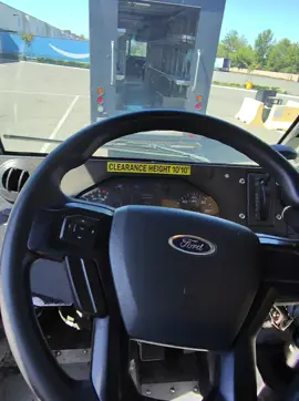 Driving the ford step van vehicle today. #amazondeliverydriver 