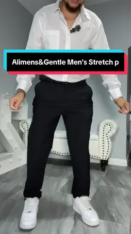Alimens&Gentle Men's Stretch. Mira este pantalón tan stretch es súper cómodo. #everramirez #menfashion #pants #menpants #dresspants 