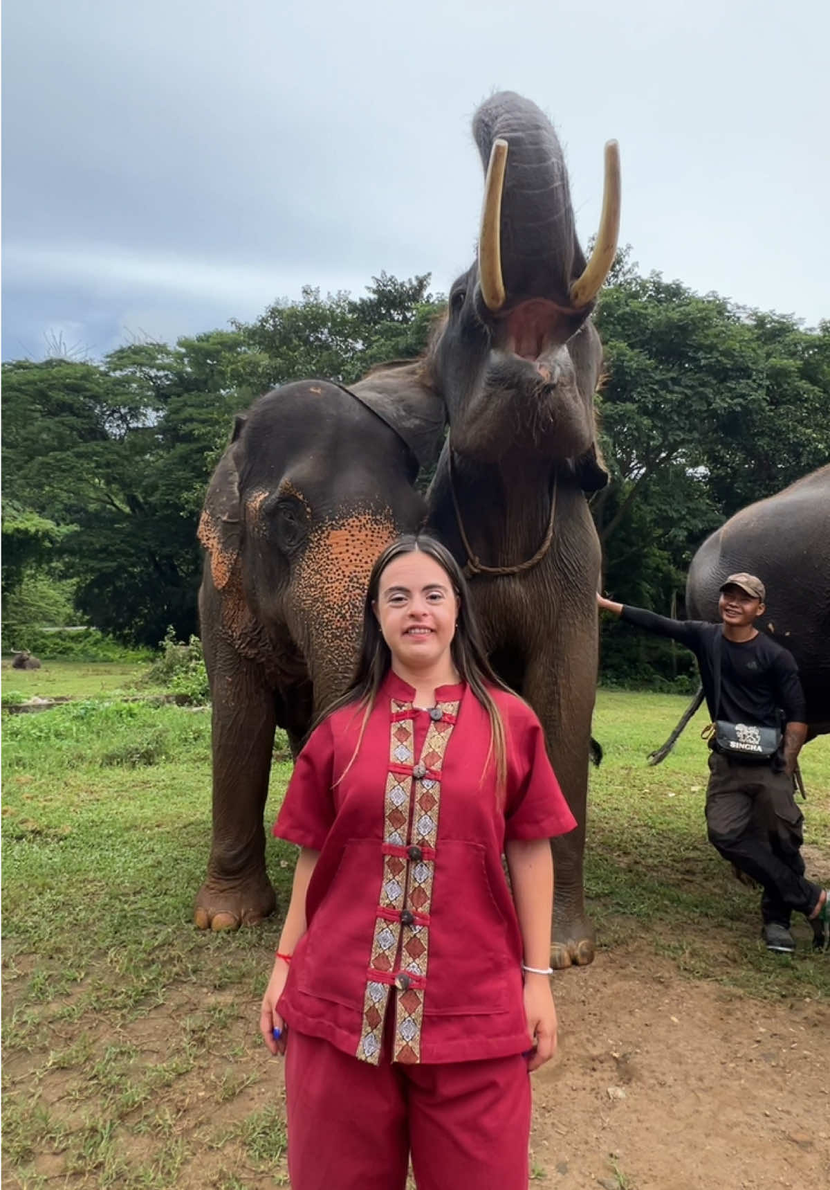 Aún así me lo he pasado genial con los elefantes 🐘🩷