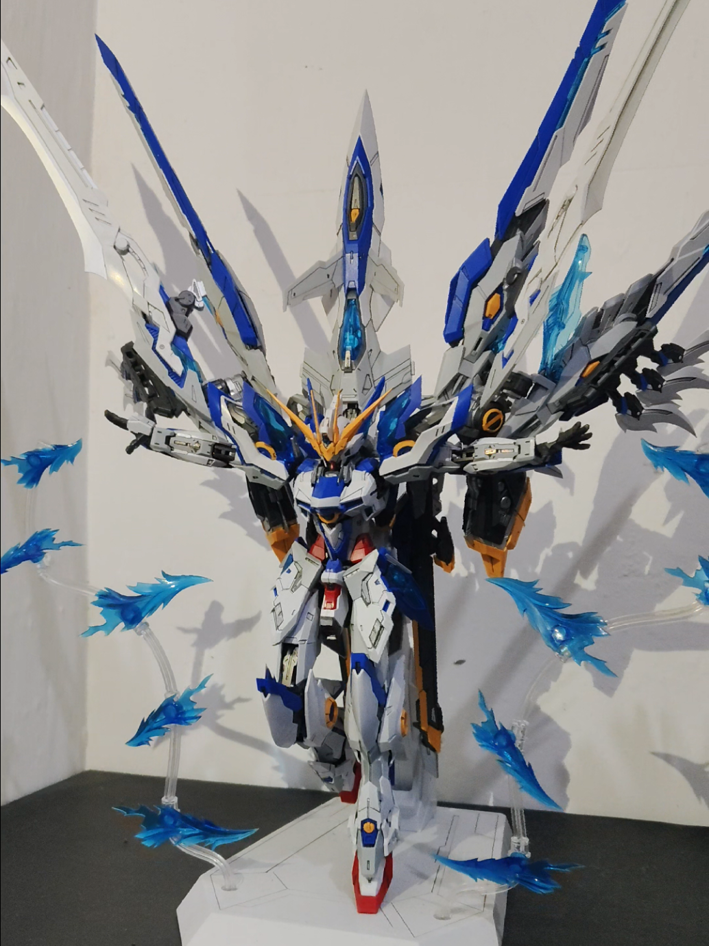 gapapa ga bandai, yang penting backpack segede kanzud☝️☝️ #mokit #modelkit #mocin #stafall #zzablueflame 
