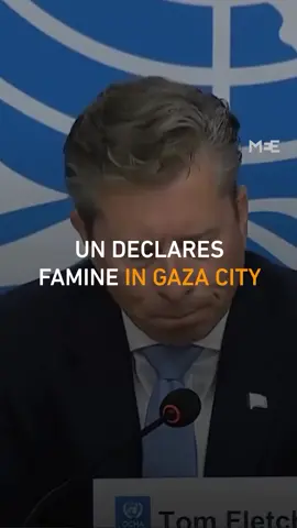 A UN-backed food agency has officially declared a famine in Gaza City. With a population of 1 million people, largely Palestinians displaced from other areas of Gaza, the area has been intensely bombed and besieged by Israel's military as it prepares to take over the strip. In a press conference on Friday, UN humanitarian chief Tom Fletcher criticised the global inaction, adding that they had 