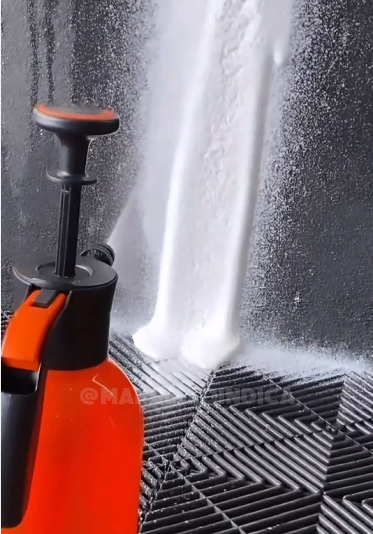 Borrifador spray de sabão limpeza carro