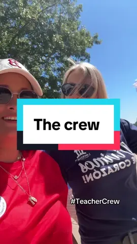 The Crew love my team!!! #teachersoftiktok #teacherlife #thecrew #fridayvibes #teachersoftiktok @abbyrodriguez41 @Jocelyn Guertin 