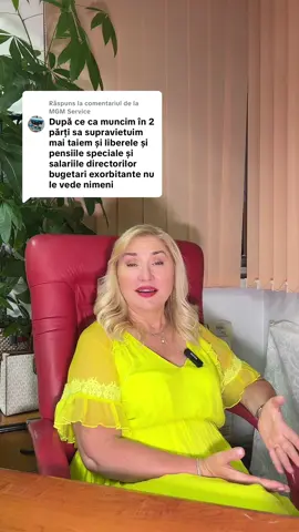 Ca răspuns pentru @MGM Service 