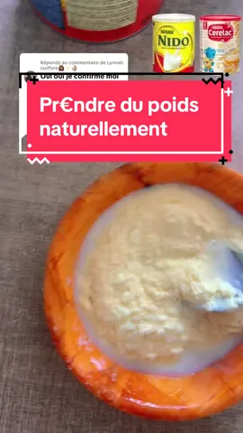 Réponse à @Lynnah coiffure💆🏽‍♀️✨👌🏽  @Maria Officiel ❣️ #prendredupoidsnaturellement 
