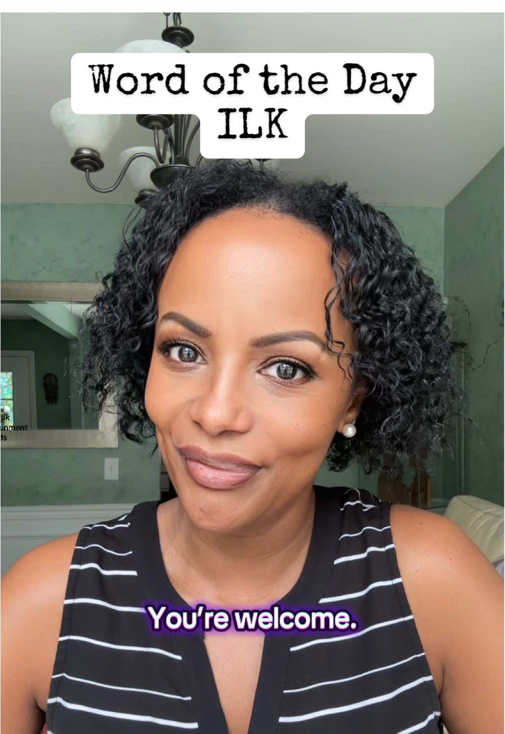 Word of the Day: Ilk 📚  Noun for “family, class, or kind. Because who you roll with says everything.  Learn it, use it, clock it.  #wordoftheday #ilk #LearnOnTikTok #edutainment #vocabularywords 