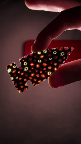 Making a Flower Glass Arrowhead from a slab! #crafting #bushcraft #survival #DIY 