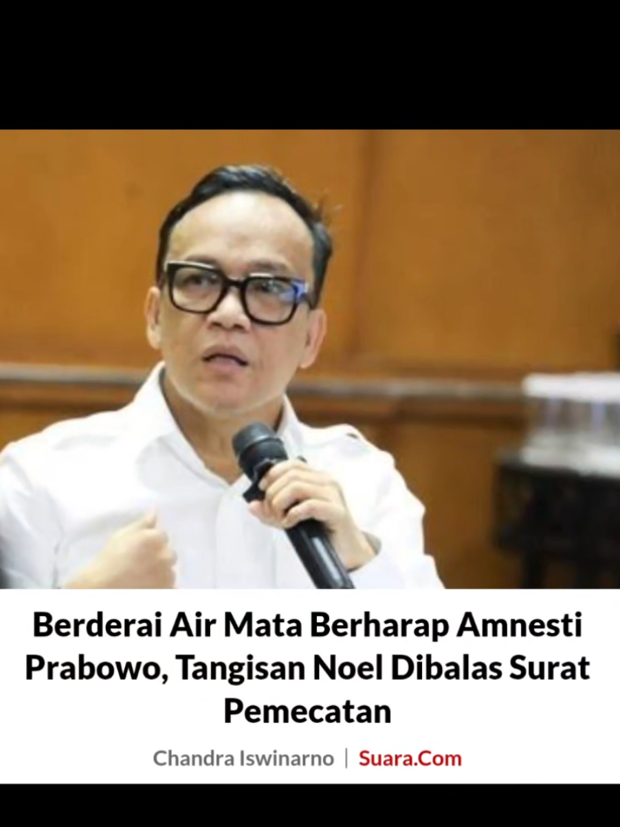 Kenyataan pahit diterima Immanuel Ebenezer. Harapan Wakil Menteri Ketenagakerjaan (Wamenaker) itu untuk mendapat amnesti Presiden Prabowo Subianto, dijawab tuntas dengan surat pemecatan.#batakzone #sumut #prabowo #wamenprabowo 