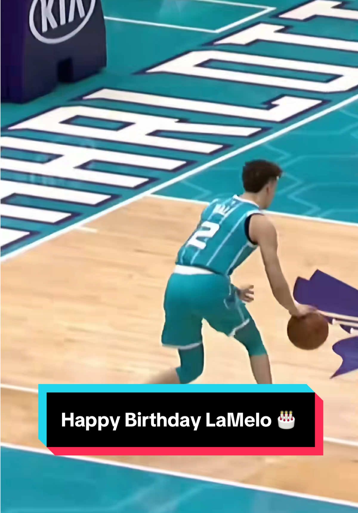 Happy Birthday LaMelo Ball ‼️🥳 #NBA #Basketball #LaMeloBall #CharlotteHornets  