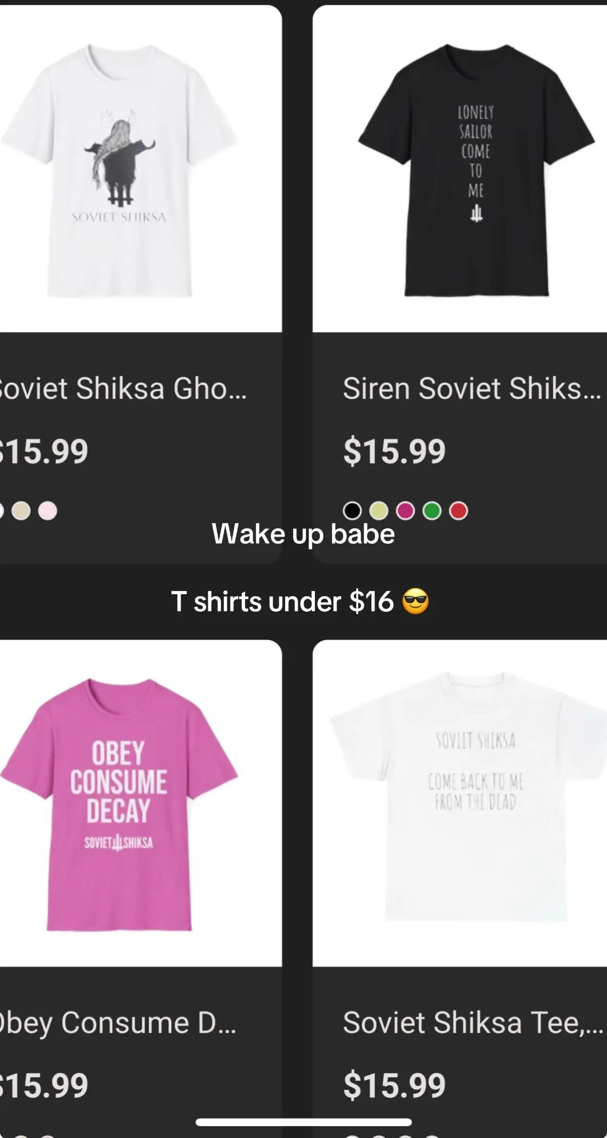 Tell them where you’ve been with a shirt 