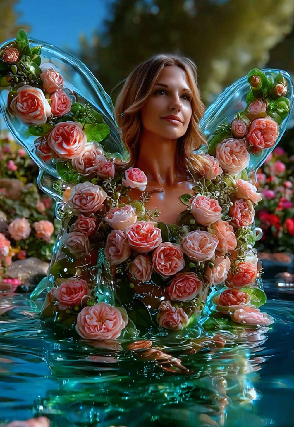 Roses That Breathe the Soul... @Hailuo AI (MiniMax) #fairytales #magicworld #deepthoughts #fantasyart #mystical 