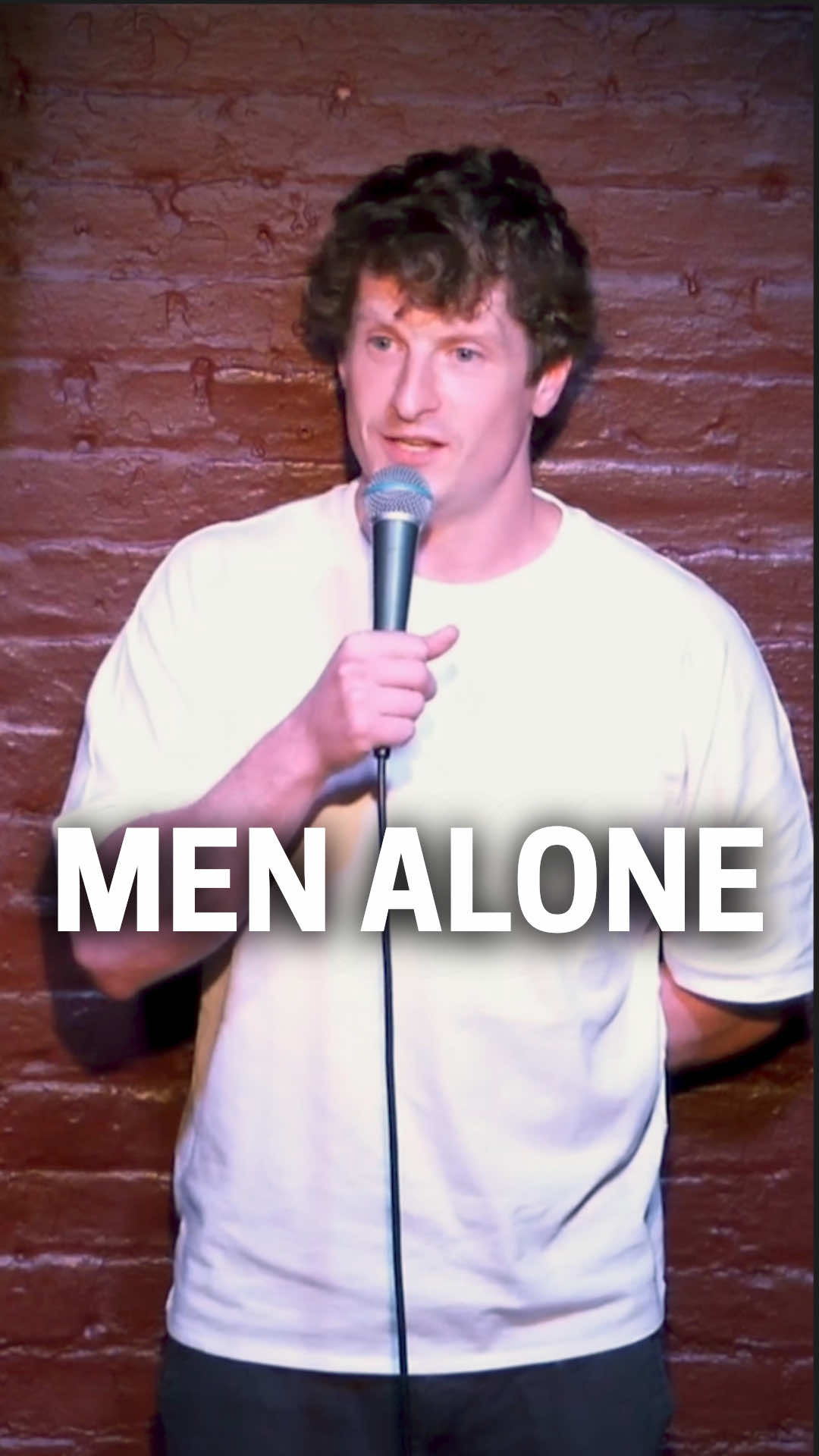 Most of the world never lives alone once #standupcomedy #comedian #michaelrowland #loneliness #MentalHealth 