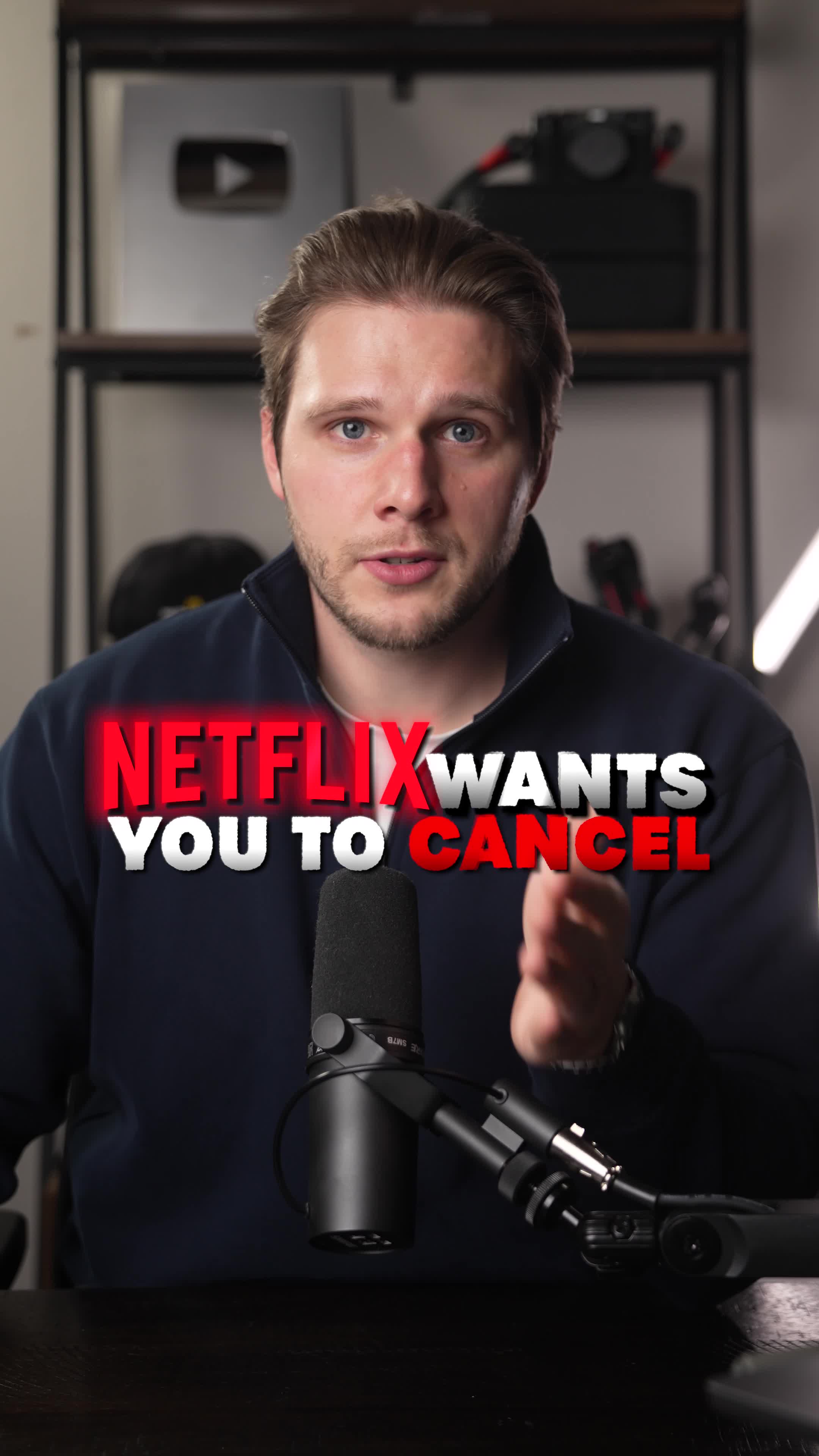 Netflix is not worried when you cancel…