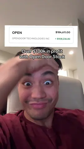 No words to describe this feeling with open door #fyp #stocks #investing 