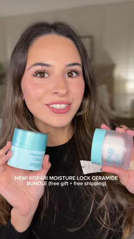 this new launch has me in a chokehold👀👏🏼🩵 @Kopari Beauty #koparibeauty #kopariceramidecream #kopariceramidebalm #tiktokshoplabordaysale #tiktokshopbacktoschool 