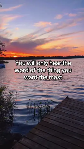 What did you hear 🤔 #affirmations #fyp #sunset #trending #foryou
