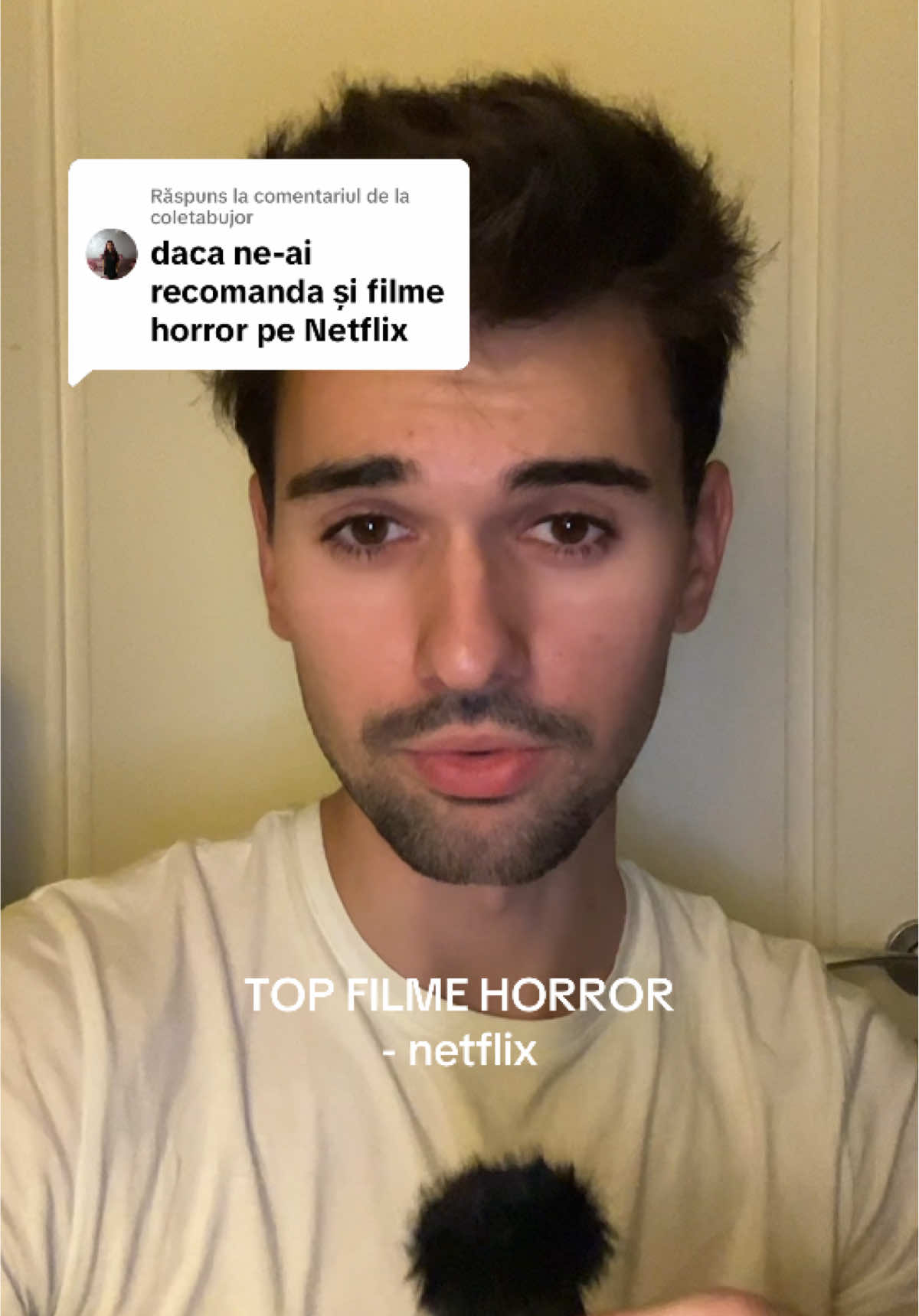 Ca răspuns pentru @coletabujor Fără spoilere!! Filme horror de pe Netflix Ro. Mai aveți alte variante?