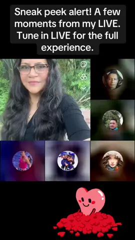 Sneak peek alert! A few moments from my LIVE. Tune in LIVE for the full experience.#tiktoklive #livehighlights 