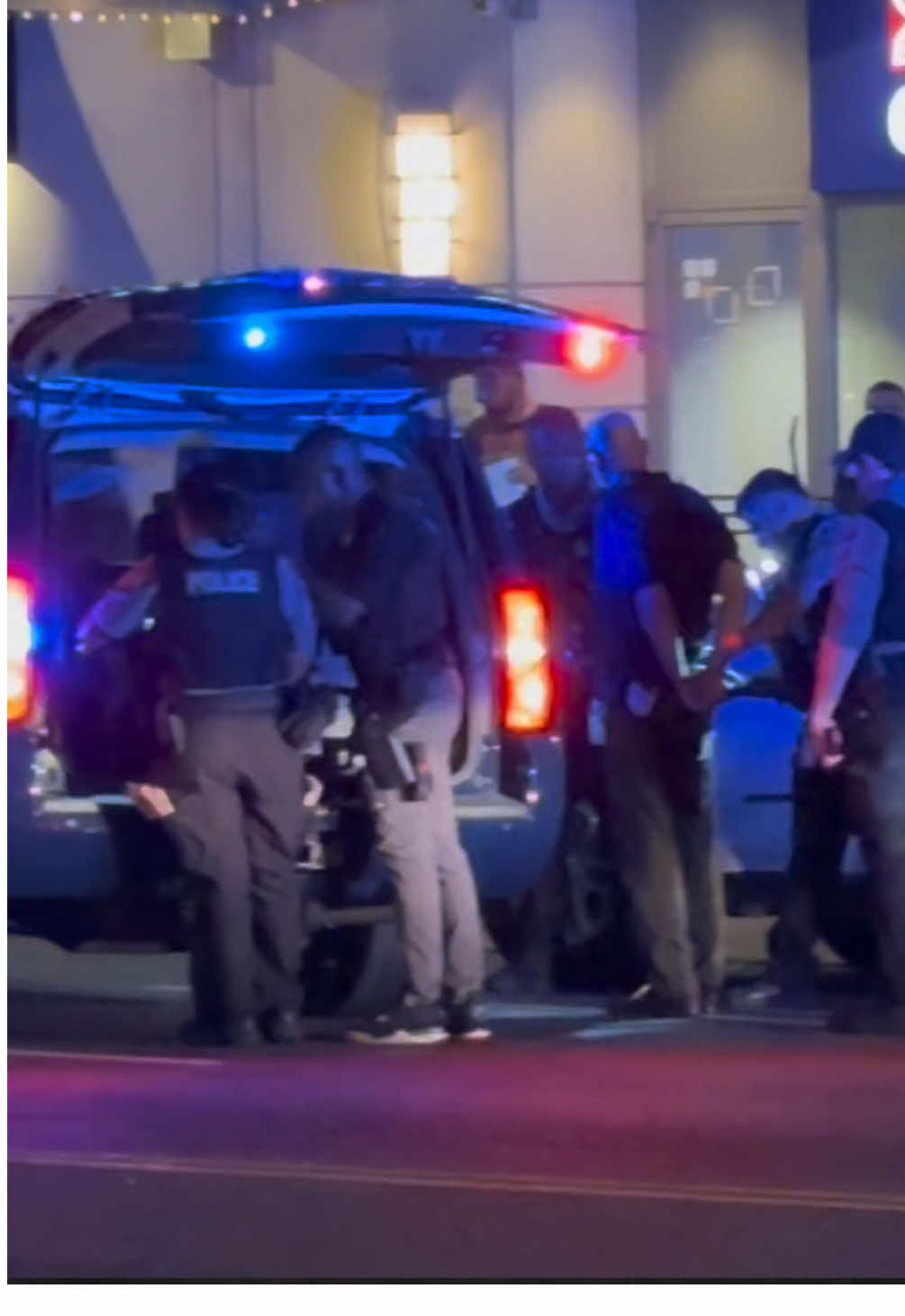 Patrullando con la policía de Washington EEUU 