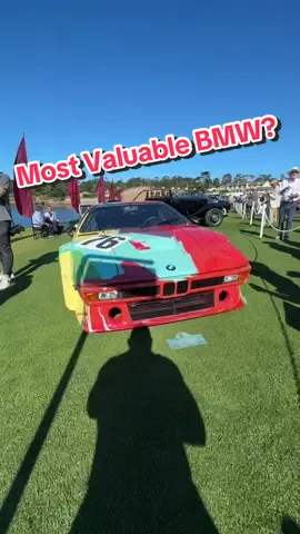 Is this the most valuable #bmw in the WORLD? #cars #m1 #art 