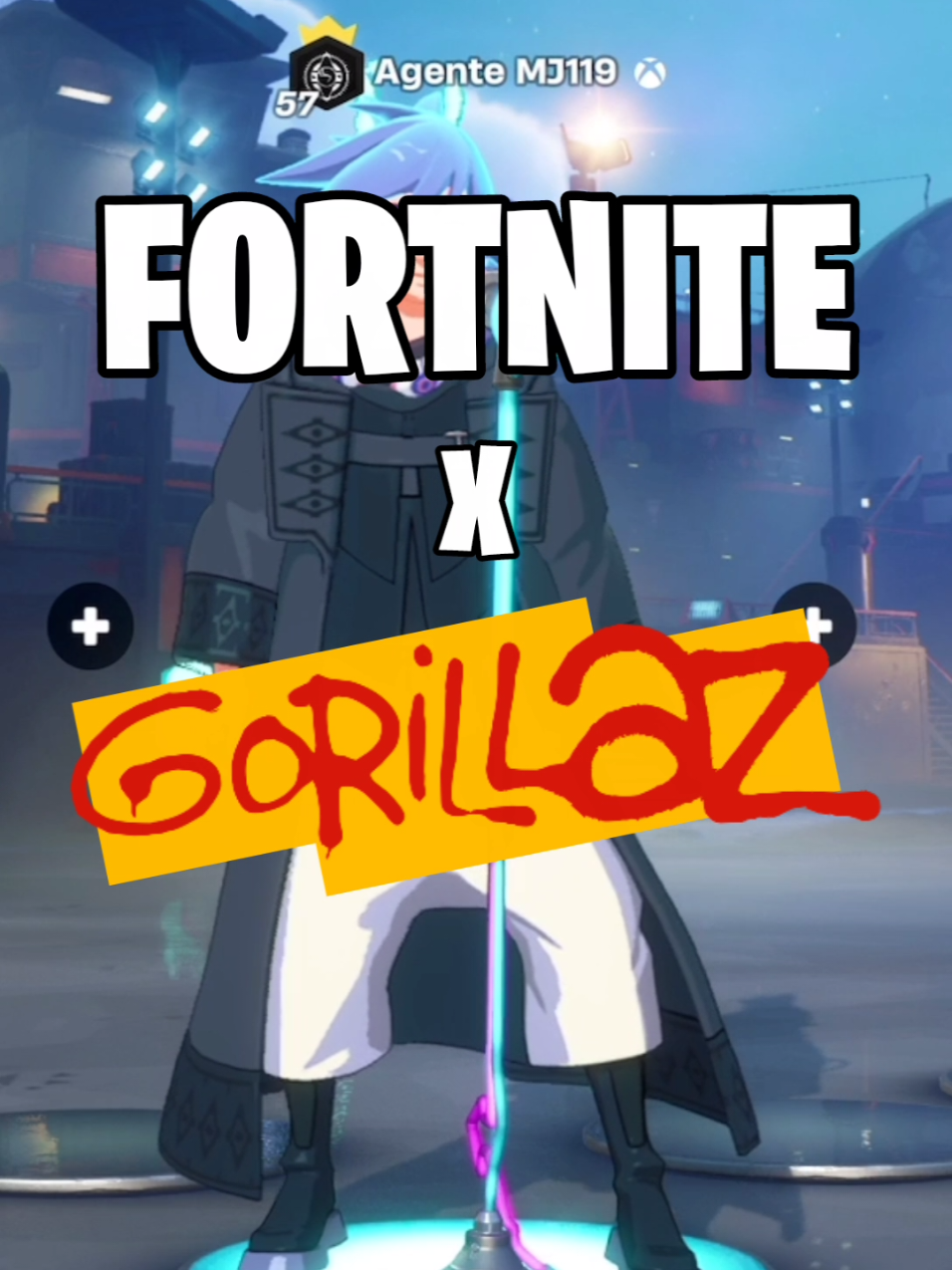 No me lo van a creer... 2-D ya estaba en FORTNITE!! #gorillaz #fortnite #fortnitefestival #fortniteleakskins #fypシ゚ 