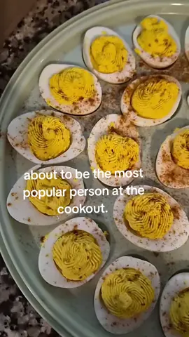 #deviledeggs #cookout #fyp #angeleggs 