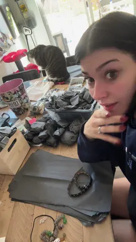 FREE BUNDLE FOR THE NEXT 30 ORDERS!!! Shipping out today and tomorrow!!! ❤️🖤 #mysteryjewlerygirl #fypシ゚viral #alttiktok #mysteryjewelryjar #trendingvideo 