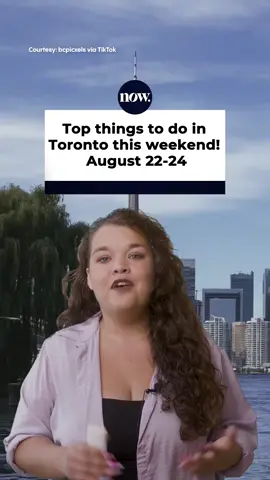 Looking for ways to make the most of the last stretch of summer? #Toronto is packed with festivals, outdoor performances, and community celebrations this weekend—from music and food to art, culture, and even a carnival for dogs. Read more at nowtoronto.com.