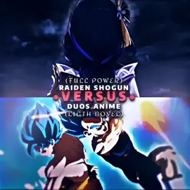 raiden.shogun vs duos anime#raidenshogun#GenshinImpact#gojo#sukuna#jujutsukaisen#jjk#anime#foryou #fyp 