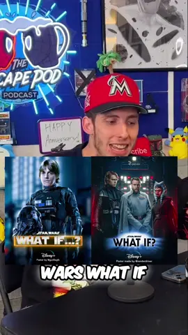 Would you want to see Star Wars What If? #theescapepodpodcast #escapepodpodcast #fyp #hatguy #starwars 