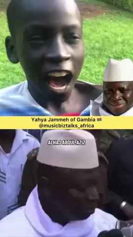 Yahya Jammeh of Gambia 🇬🇲  #fyp #africa #african #africanculture #history #africanhistory #africahistory #gambia #gambians #gambian_tiktok🇬🇲🇬🇲 #gambiantiktok 