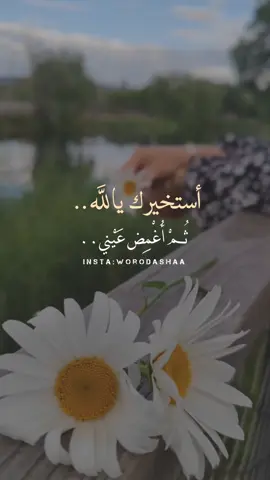 استخيرك يالله 🌸