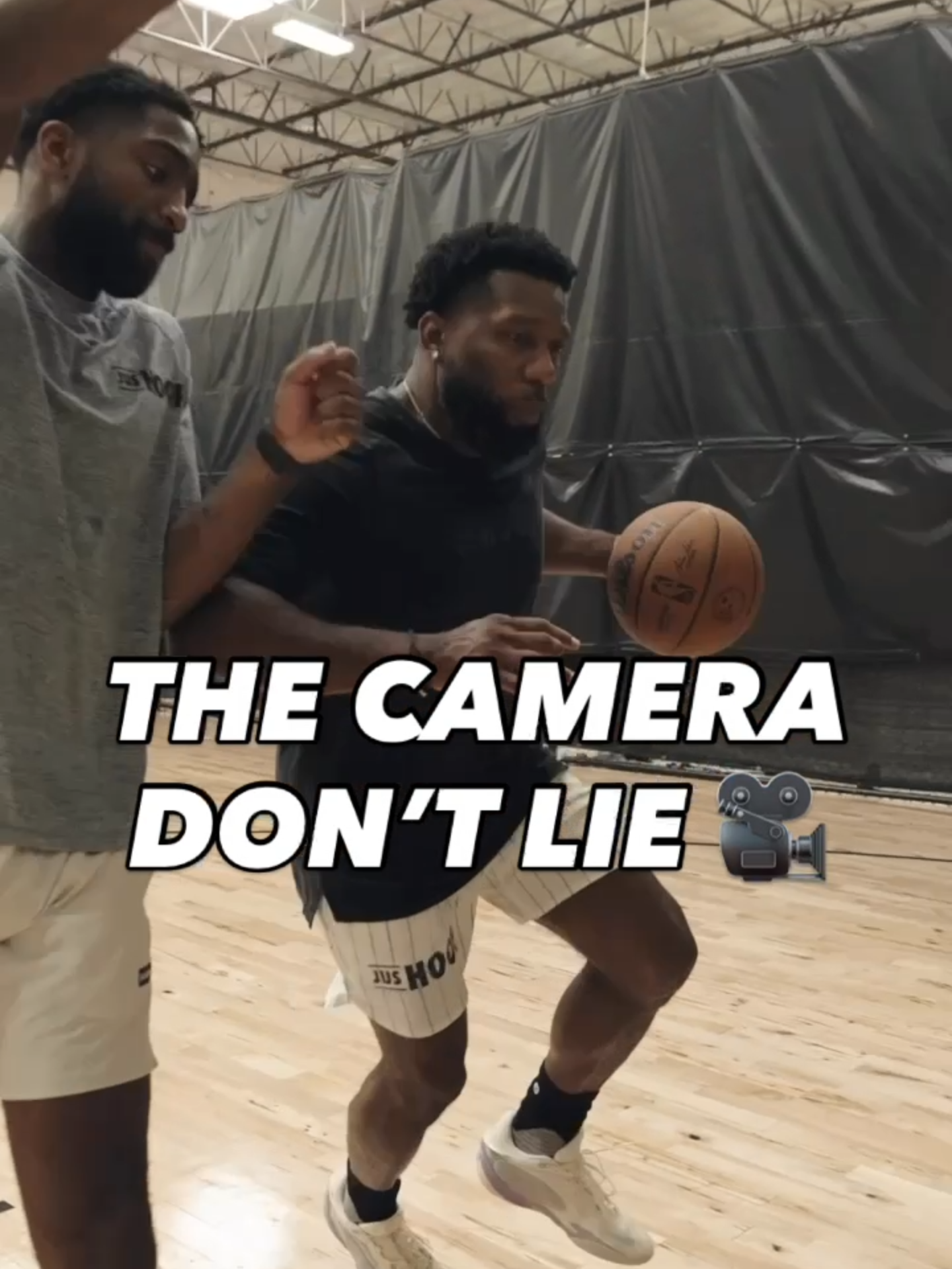 The camera don’t lie 🎥 #jushoop #juswin