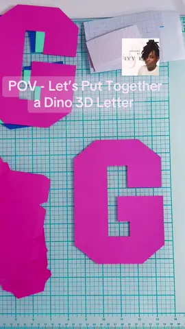 POV: Don’t blink because our Girl Dino 3D Letter is already roaring to life 🦖✨  Which color dino would your little one pick? #3DLetters #PartyDecorIdeas #GirlDinoParty #DIYPartyDecor #designsbyivyrose 