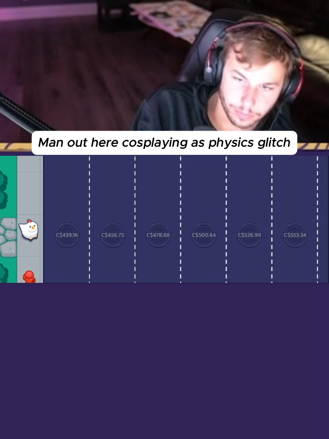 Man out here cosplaying as physics glitch #viraltiktokvideo #fyppppppppppppppppppppppp #viraltoktok #lemmecook #makethisgoviral #xposed