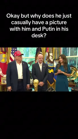 This really caught me off guard during a FIFA World Cup announcement #trump #putin 