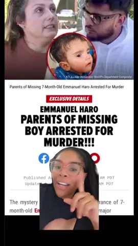 GUILTY!!! no innocence needs to be proven. We need to bring back st0n!ng.  #missingchild  #emmanuelharo #fyp #foryoupage #viral 