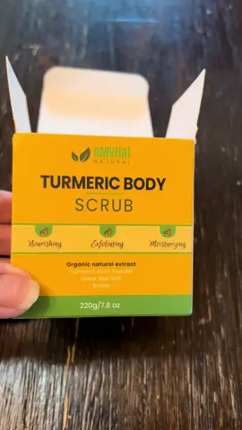 #exfoliation #bodyscrub #turmeric #turmericbodyscrub #nourish 