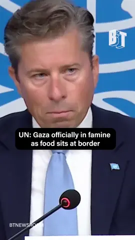 Gaza has gone from the “severe hunger” classification to official “famine,” says the UN’s leading authority on food insecurity. Officials emphasize that the famine is totally man-made. Israel is intentionally holding enormous shipments of food at the border as part of its siege.