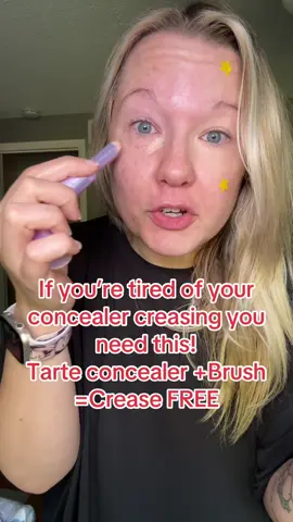 This is the best concealer!!! It’s perfect for mature skin! #concealer #matureskinmakeup #tarte #concealerhack 
