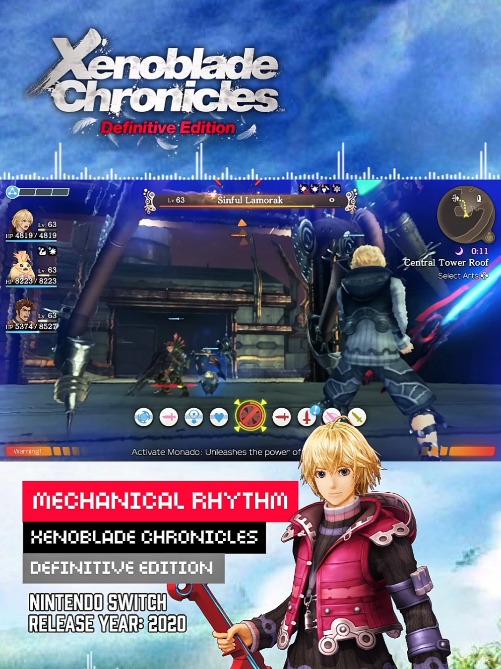Mechanical Rhythm - Xenoblade Chronicles Definitive Edition 🌫 ♦️  #xenobladechronicles #xenoblade #nintendoswitch #videogamemusic #gamingmusic 
