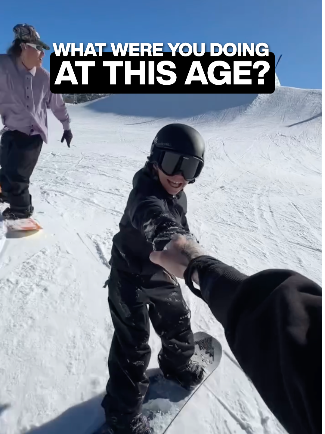 Probably not this 😳 Big day on the steel for Beau #Snowboarding #Snowboard #ActionSports #Burton