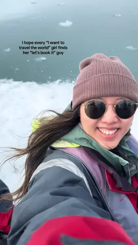 Manifestation 🙏 #traveltiktok #traveltok #coupletravel #iceland #icebergs 