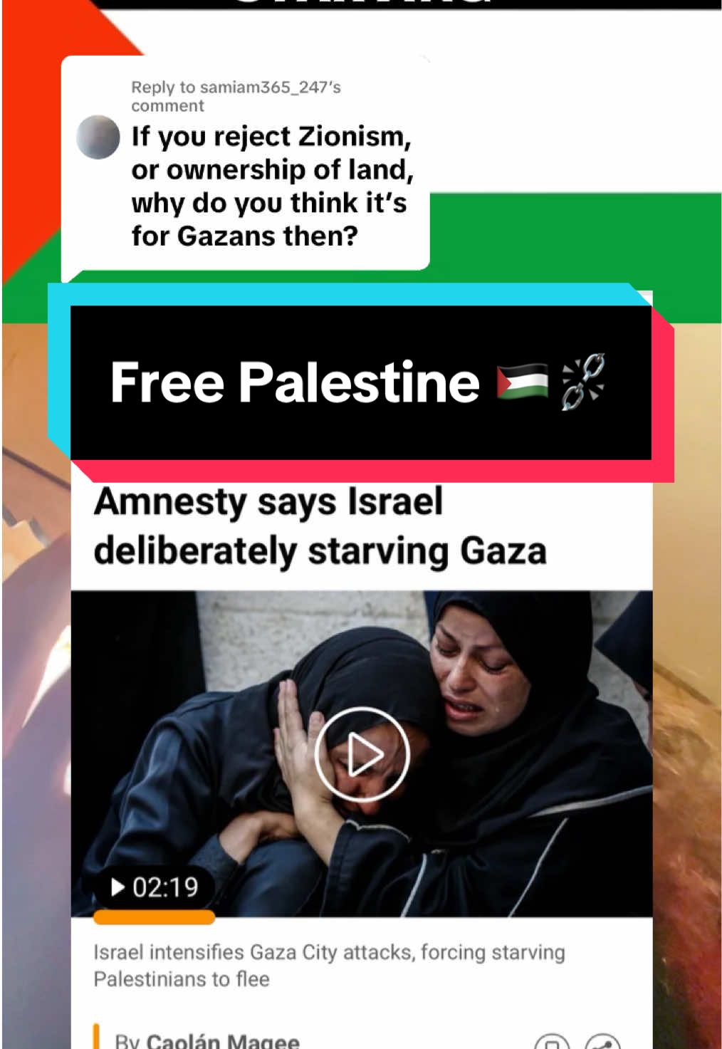 Replying to @samiam365_247 #freepalestine #gaza #westbank #humanrights #freepalestine🇵🇸❤️ 