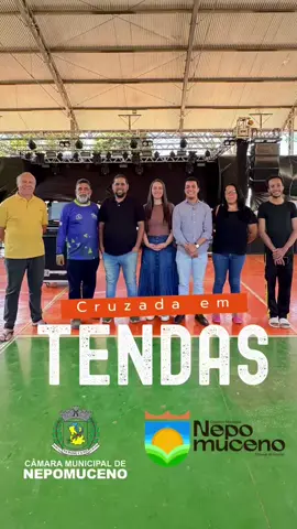 🚩✨ Vem aí a 17ª Cruzada em Tendas! ✨🚩 Serão três dias de muita fé, louvor e adoração, reunindo nossos irmãos de diferentes igrejas em um só propósito: engrandecer o nome do Senhor. 🙏 📅 22, 23 e 24 de agosto 📍 Em Nepomuceno 🕢 Sempre a partir das 19h30 Com a participação de cantores, pregadores e ministérios de louvor que vão abençoar ainda mais esse encontro especial. 🎶✝️ 👉 Não fique de fora! Venha com a sua família e amigos viver esse momento único. #CruzadaEmTendas #Nepomuceno #prefeitoelias