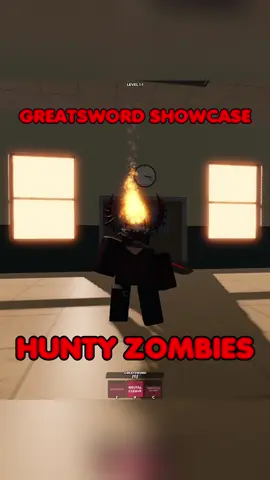 GREATSWORD IN HUNTY ZOMBIE IS OP BRO 😭👌 #huntyzombies #fyp #roblox #yezxfxz 