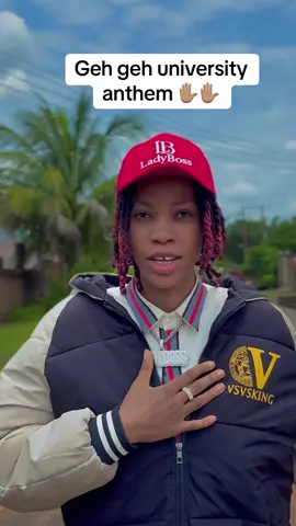 Geh geh school anthem #queendalyne001 