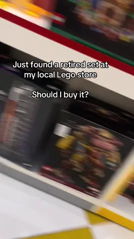 Do I buy it? #lego #retiredlego #legocontent #legotiktok #legoset 