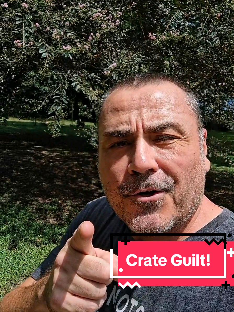 Are dealing with crate guilt?  note: this video is about dogs, not puppies! 