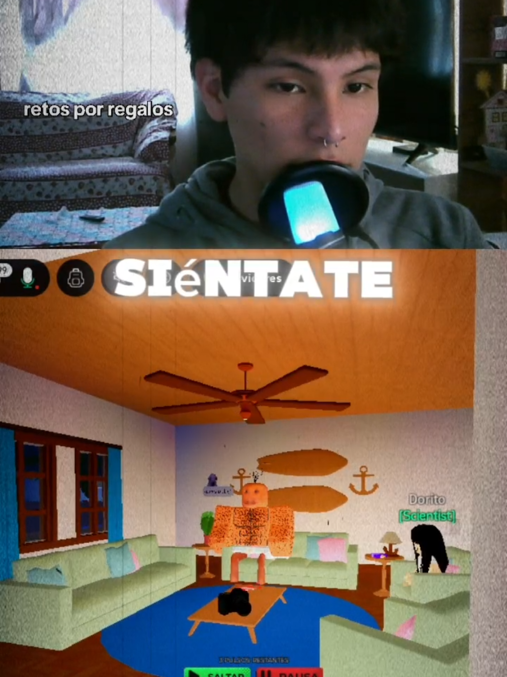 No me gusta sentirme solo... IG: leitoless #roblox #robloxfyp #asmr #terrorifico #cringe 